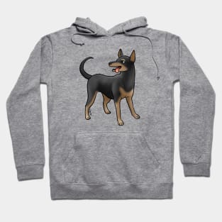 Dog - Xoloitzcuintli - Coated Brown and Black Hoodie